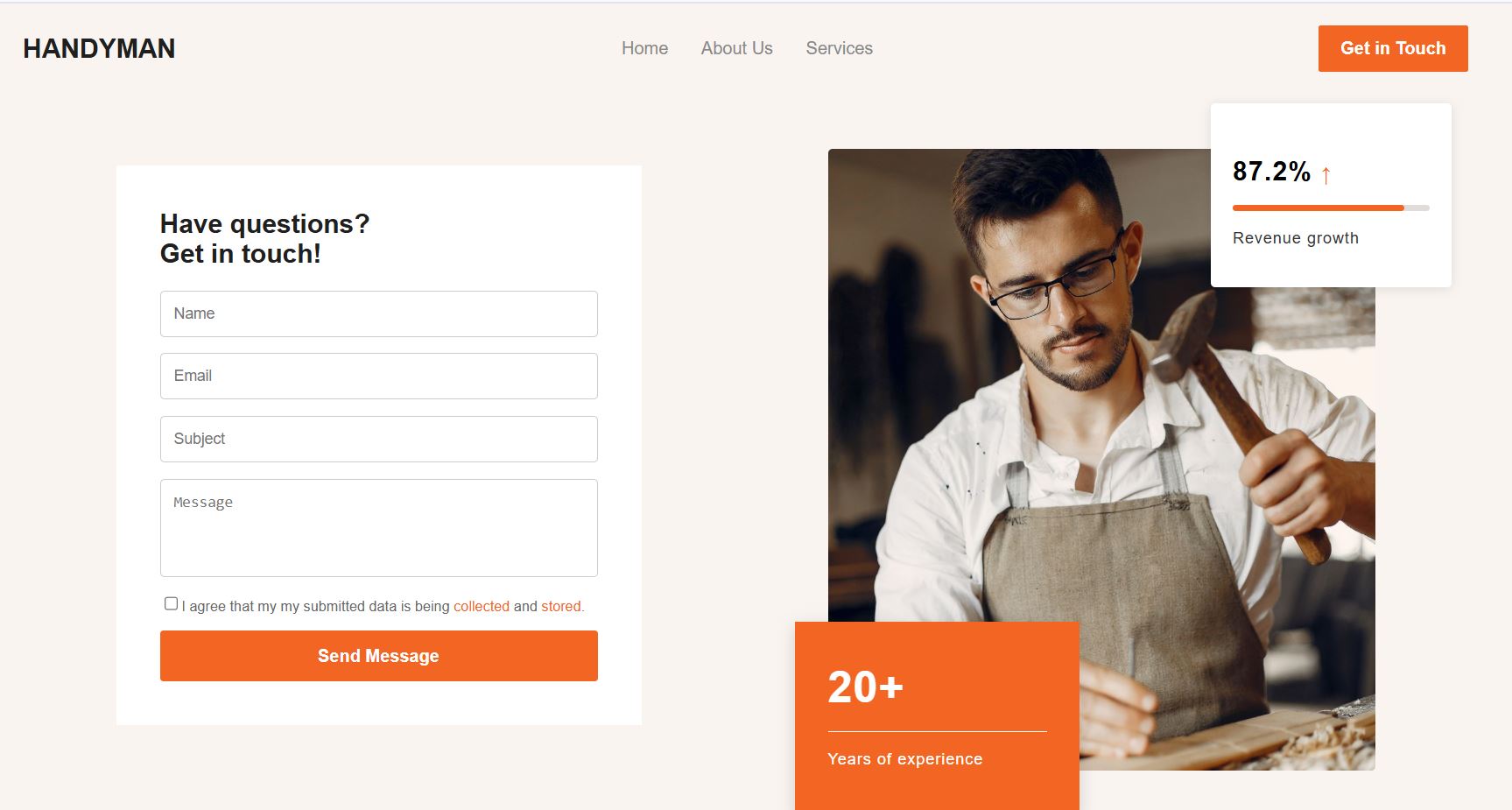 FixIt Handyman Co. website preview