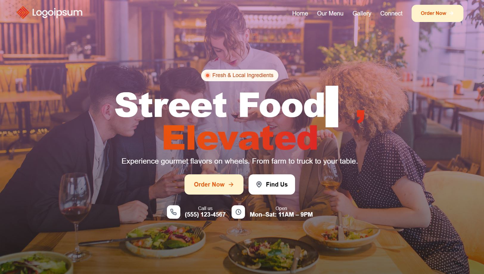 Olive & Ember website preview